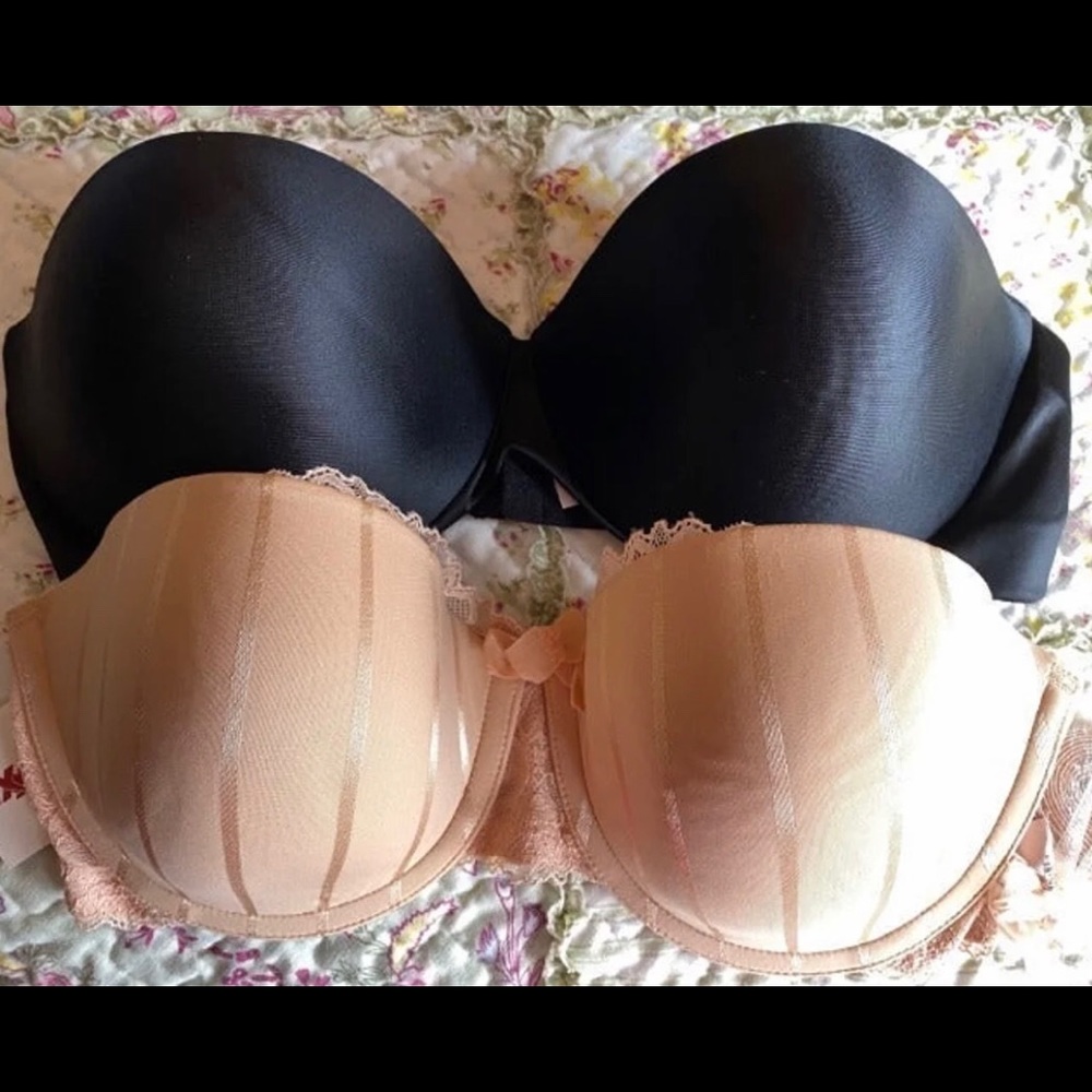 Strapless bras